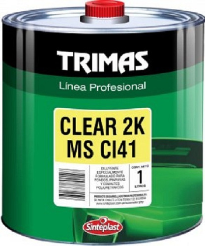 Clear 2k Medio Solido Trimas X 01 Lt / Camino 1