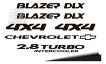Comprar Calcos Chevrolet Blazer Dlx 2.8 Tiurbo Intercooler 4x4 Kit