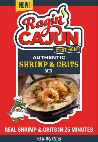 Camarones Y Semola Cajun Ragin 8oz (paquete De 1)