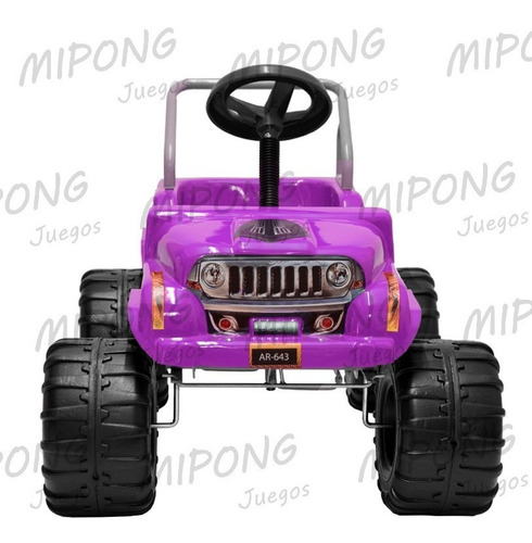 Imagen 2 de 9 de Karting A Pedal Auto Infantil Tipo Jeep Mipong