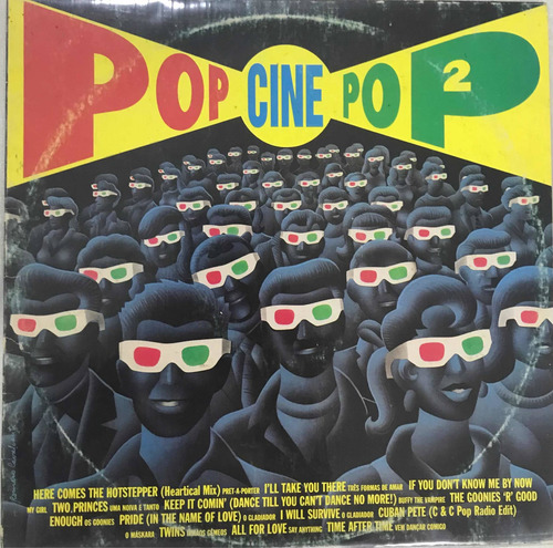 Lp Pop Cine Pop 2 - 1995 - Mv (Usado)