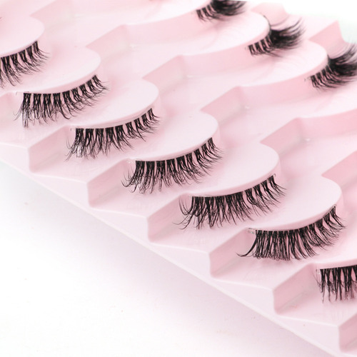 Cilios Postiços Meio Cat Half Lashes 10 Pares Y1011/y1022
