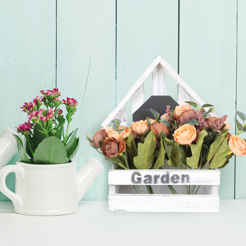 Maceta Bouquet Con Plantas De Imitación