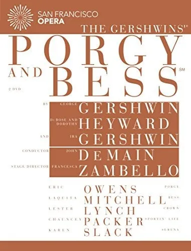 Opera De San Francisco: Porgy And Bess De Gershwin Los.