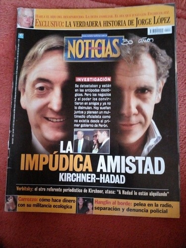 Revista Noticias Kirchner Hadad  30 9 2006 N1553