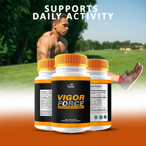 Fusa Vigor Force Suplemento Multivitamínico Cápsulas 60