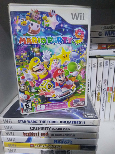 Juego Para Nintendo Wii Mario Party 9 Compatible Con Wiiu 