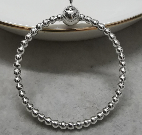 Pandora 399106c00 Medium Metal Beads O Necklace Pendant