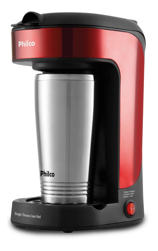 Cafeteira Singlethermo Inox Red Pcf21 Philco 220v