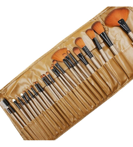 Estuche Brochas Makeup Set 24 Piezas Profesional  Maquillaje