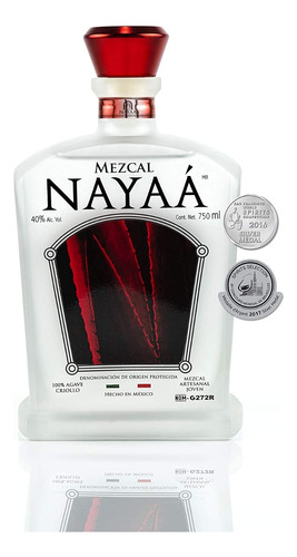 Mezcal Artesanal Nayaá Criollo 750 Ml