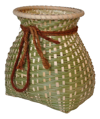 Cesta De Bambú Para El Vientre Cesta De Jarrón De 18x25cm