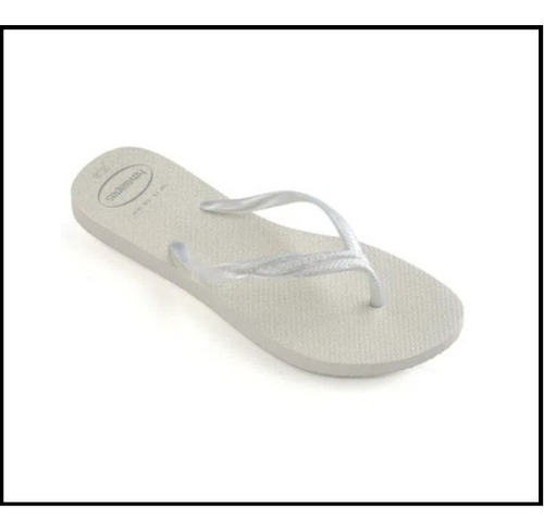 Imagem 2 de 4 de Chinelo Havaianas Fantasia Gloss Branco Tamanho 35/36