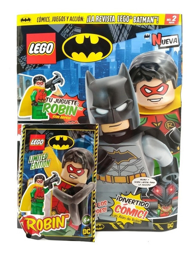 Imagen 1 de 1 de The Batman Movie Lego Edición 4 Revista Panini En Español