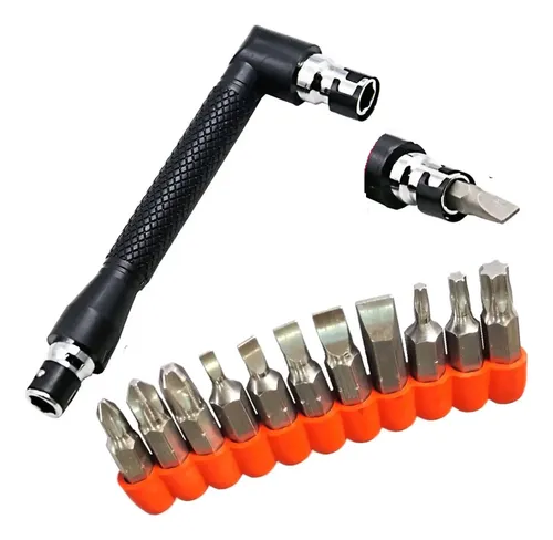 Kit Chave L Soquete Intercambiáveis Bits Fendas Ph Pz Torx