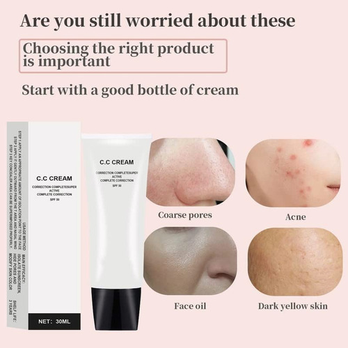 Skin Tone Adjusting Cc Cream Spf 50, Cosméticos Cc Cream