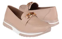 Comprar Mocasines Dama Clasben Nix Simipiel Beige