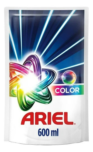 6 Pzas Detergente Líquido Ariel Color Lavar Ropa Blanca Y De