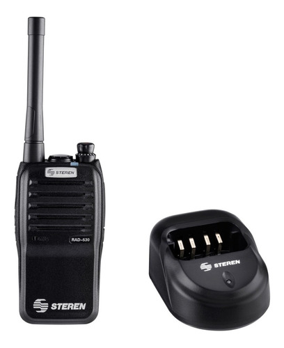 Rad-530 Radio Intercomunicador Profesional Alcance De 7 Km Negro