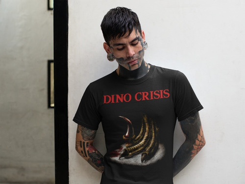 Camiseta Gamer Video Juego Dino Crisis N1
