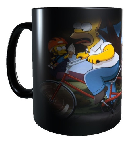 Taza Mágica De Los Simpsons, Cambia Color Liquido Caliente