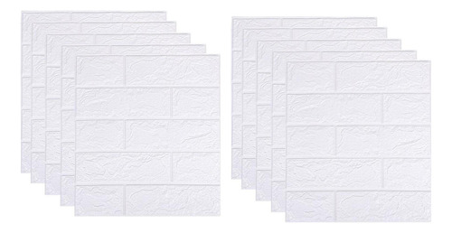 10 Piezas 3d Autoadhesivo Adhesivo De Pared Papel Tapiz