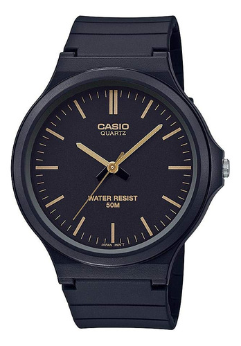 Reloj Casio Mw-240-1e2vcf, Analógico Clásico, 50 M, Color Ro