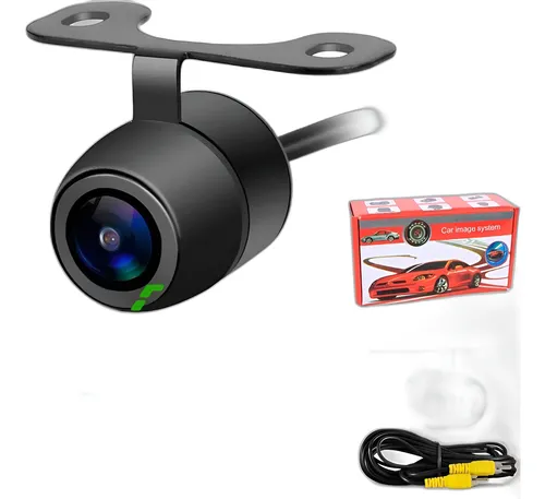 Câmera Ré Automotiva Universal Hd Visão Noturna Segurança Ao