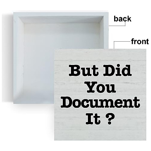 Cartel De Caja De Madera But Did You Document It , Dec...