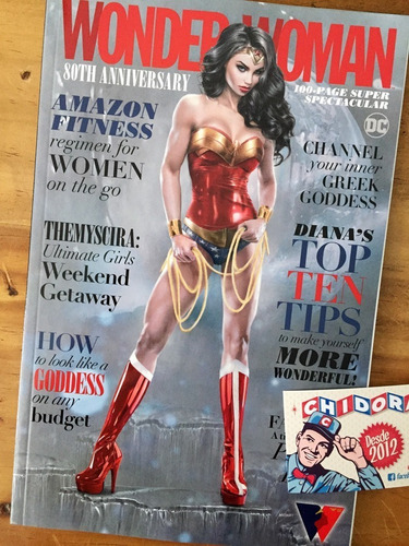 Comic - Wonder Woman 80th Anniversary Natali Sanders Cover A
