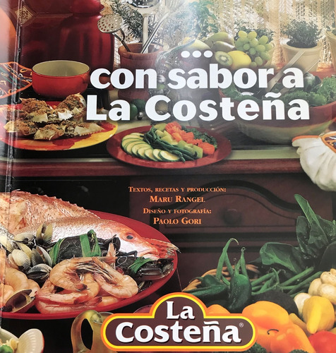 Con Sabor A La Costeña, Libro Cocina Comida Mexicana (Usado)