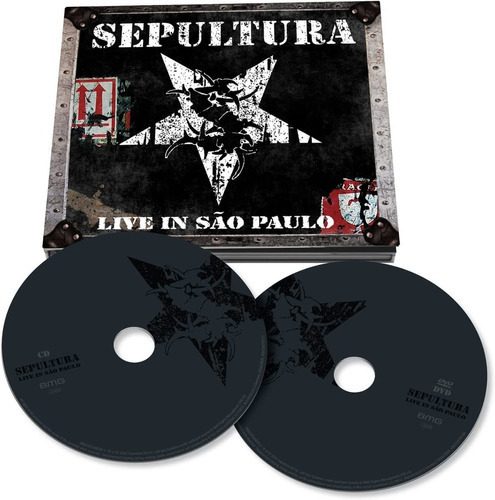 Sepultura Live In Sao Paulo Cd + Dvd Digipak Importado