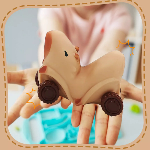 Juguete Antiestres Para Pellizco De Squishys Coche Capibara Scuishys Kawaii,skuishies Automotos Y Tazas