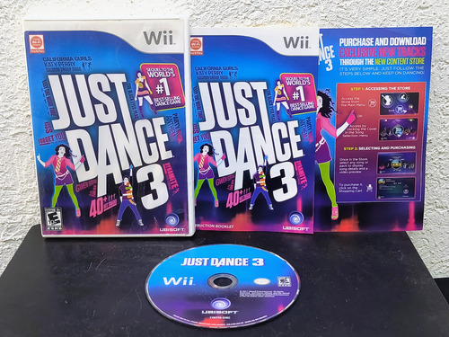 Just Dance 3 Nintendo Wii Ubisoft Completo Original (Usado)