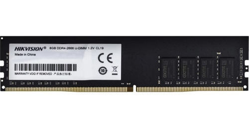 Imagen 1 de 2 de Memoria Ram Hikvision Hked4081cba1d0za1 8gb Ddr4 2666mhz Pc