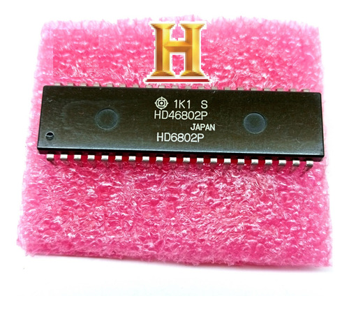 Mc6802p Microprocesador 8-bit Hd6802 Dip-40 + Manual Progra