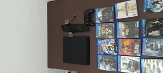 Sony Playstation 4 Slim 500gb En Caja Joystick Varios Juegos