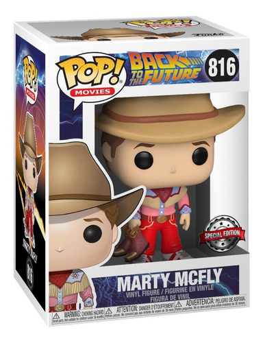 Funko Pop Back To The Future - Special Marty Mcfly #816