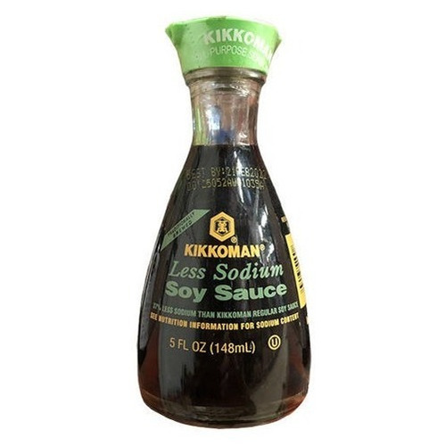 Salsa De Soya Baja En Sodio Kikkoman 148 Ml