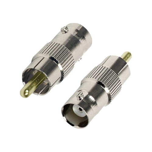 Bnc-h-rca-h Conector Bnc Hembra A Rca Hembra