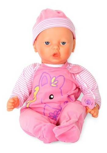 Muñeca Bebe Interactiva Bostecitos Caritas 61cm Gestitos