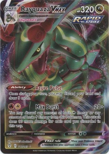 Rayquaza Vmax 111/203 Ultra Raro Pokemon Tcg