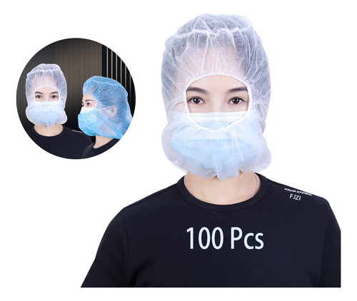Capucha Esclavina O Balaclava Desechable Por 100pcs