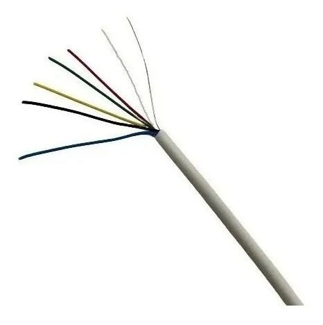 Cable Para Portero Electrico O Alarma X20mts 3 Pares+neutro 