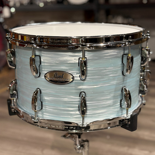 Caja Pearl Session Studio Select Oyster Sts de 14 x 8 pulgadas, color azul hielo