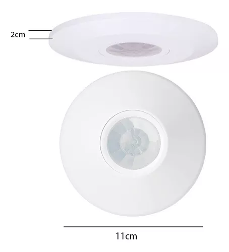 Sensor De Movimiento Techo 360 Grados Sobreponer Infrarrojo VCP