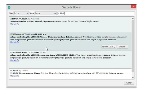 Modulo Sensor Laser Tof200c Medidor Distancia Vl530x Esp32