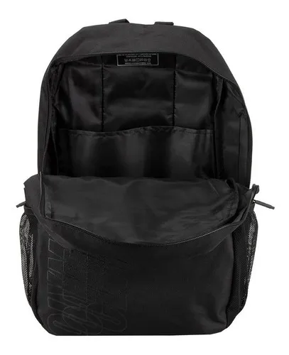 Mochila de tela negra hotsell