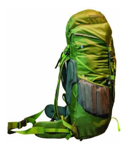 Mochila Bamboo Oslo 45 Litros Verde/negro