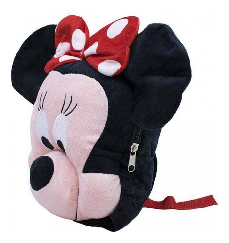 Mochila infantil Minnie Plush Black - Disney